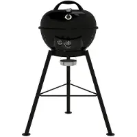 OUTDOORCHEF City 420G Anniversary kaasupallogrilli, musta