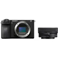 Sony A6700 mikrojärjestelmäkamera + 16–50 mm F3.5-5.6 OSS II -objektiivi
