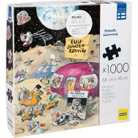Peliko Mauri Kunnas Kuujuustokahvila, palapeli 1000 palaa