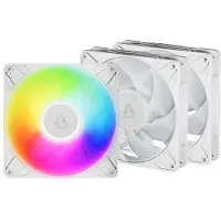 Arctic Cooling P14 Pro A-RGB (White), 140mm PWM-laitetuuletinsarja, 3 kpl, valkoinen