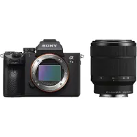 Sony α 7 III + 28-70mm, 24,2 MP, 6000 x 4000 pikseliä, CMOS, 4K Ultra HD, Kosketusnäyttö, Musta (ILCE7M3KB.CEC)