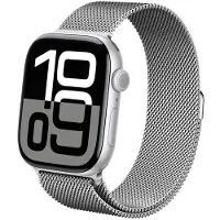 Crong Milano Steel - Apple Watch 38/40 mm stainless steel strap (silver)