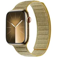 Crong Melange - Magnetic Strap for Apple Watch 38/40/41 mm (yellow melange)