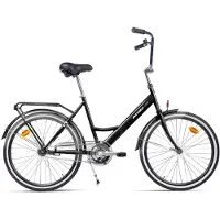 ATALA Loop 24" 1-V polkupyörä, musta