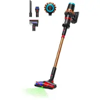 Dyson V16 Piston Animal -varsi-imuri 1.35 L 900 W, musta/kupari