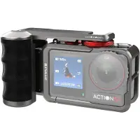 Puluz Metallinen suojakotelo -kahvalla DJI Osmo Action 5 Pro / Action 4 / Action 3 -laitteelle