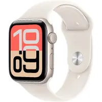 Apple Watch SE 3 44mm GPS (tähtivalk alum./tähtivalk urheiluran.) S/M
