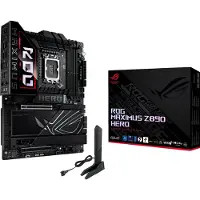 Asus ROG MAXIMUS Z890 HERO, Intel, LGA 1851 (Socket V1), Intel Core Ultra (Series 2), DDR5-SDRAM, 192 GB, DIMM (90MB1ID0-M0EAY0)