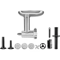 KitchenAid lihamylly makkarasuutimella Stainless steel