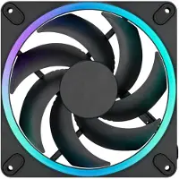 Fractal Design Momentum 140 mm PWM ARGB tuuletin (3 kpl, musta)