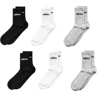 Adidas C Lin Crew 6P - Black - 34-36