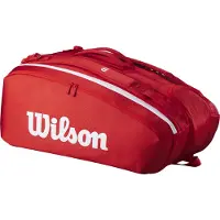 Wilson Super Tour 15-pack mailalaukku, punainen