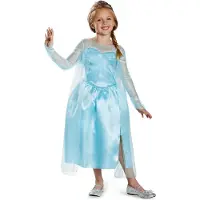 Disguise Disneyn jääkauden karnevaaliasu - NAMIKE - Elsa - Tyttö - Sininen