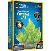 National Geographic Glow In Dark Crystal Lab kristallinkasvatus