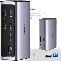 UGREEN Monitoiminen USB-C Docking Station Pro
