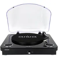 Aiwa LPS-25BK -levysoitin, musta
