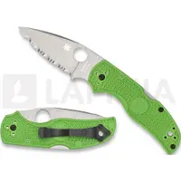 Spyderco Native 5 Salt Green LC200N kääntöveitsi, spyderedge