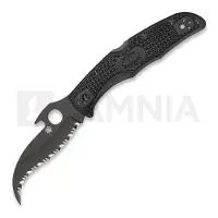 Spyderco Matriarch 2 Emerson Opener kääntöveitsi, musta
