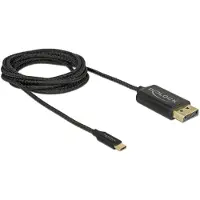 DeLOCK – USB cable Type-C to DisplayPort (DP Alt Mode) 4K 60 Hz 2 m coaxial (83710)