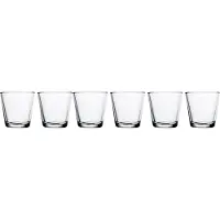 Iittala Kartio juomalasi 21 cl, 6 kpl, kirkas