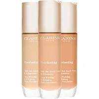 Clarins Ikuinen pitkä -huollettava läpinäkymätön perusta ja kosteuttaminen -pitkä -kattava kosteuttava meikki läpinäkymättömällä vaikutuksella 30 ml 1
