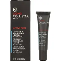 Collistar Man Attivi Puri Eye Contour Hyaluronic Acid + Caffeine Anti-Age Lifting Silmänympärysvoide 15 ml