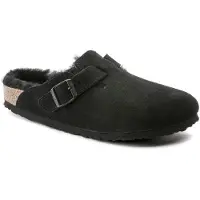 Birkenstock Sisäkengät 'Boston' musta