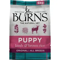 Burns 6kg Karitsaa & Riisiä Puppy kuivaruoka