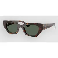 Ray-Ban Zena Havana Aurinkolasit dark green Koko Uni