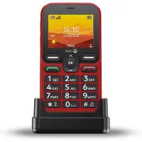 Doro LEVA L11 4G puhelin, punainen