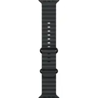 Apple Watch 49 mm musta Ocean-ranneke, mustatitaani