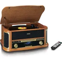 Lenco TCD-2571 retro musiikkijärjestelmä