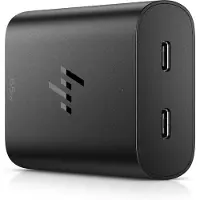 HP 65W GaN USB-C -kannettavan laturi, Virtalähde, 90 V, 65 W, AC–DC, 1.6 A, Yritys
