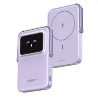 UGREEN Magnetic Wireless Power Bank varavirtalähde, 5000 mAh