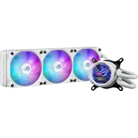 Asus ROG STRIX LC III 360 ARGB LCD nestejäähdytysjärjestelmä, valkoinen