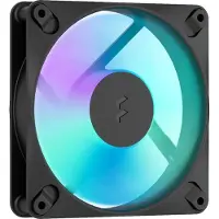 Fractal Design Dynamic 3 120 PWM RGB -kotelotuuletin, 3 kpl, musta