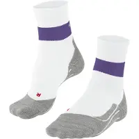 Falke RU Compression Stabilizing, juoksuasusukat, naisten, valkoinen/violetti