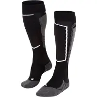 Falke SK2 Wool, hiihtosukat, naiset, Musta-Mix