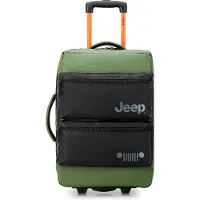 Delsey Jeep JS006B Trolley Duffle matkalaukku, 55 cm, vihreä