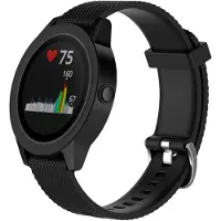 INF Ranneke Garmin VivoActive 3 / Move / Forerunner (20 mm) TPU Musta