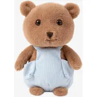 Teddykompaniet Nalle Med Snickarbyxor - Brown - 22 CM
