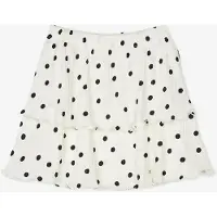 Mads nørgaard Pointella Sallie Skirt Aop - White - 104