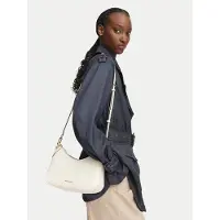 Michael Kors Md Conv Pouchette Xbody - White - ONE SIZE
