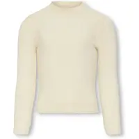 Kids Only Kmgkatia Life Ls Puff O-Neck Cp Knt Noos - Cream - 92