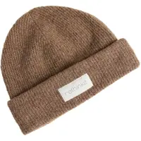 Rethinkit Studios Knitted Wool Beanie Snug - Brown - ONE SIZE
