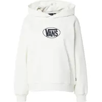 Vans Oval Logo Relaxed Pullover - White - L