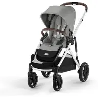 Cybex Gazelle S rattaat Stone Grey (Silver runko)