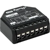 Shelly 2PM Gen3 älykytkin, 4-pack, musta