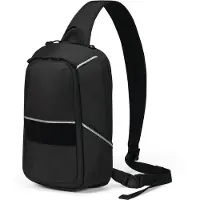 Dicota Sling Bag Reflective -olkalaukku, musta