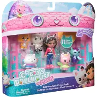 Gabby's Dollhouse Gabbyn elokuva, Iso kissaseikkailu Hahmopakkaus, 6kpl